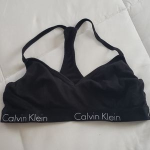 Calvin Klein Black Sports Bra